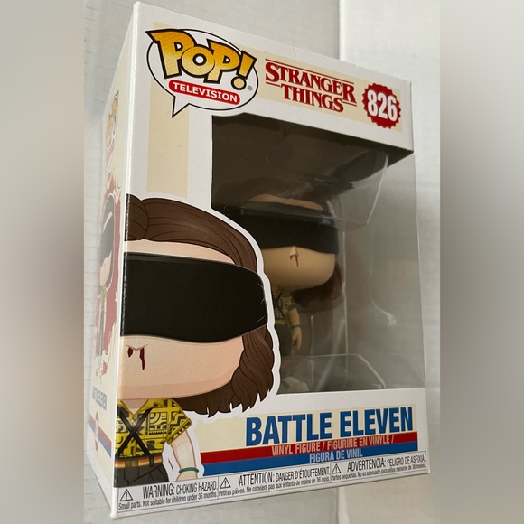 NEW Funko #826 Battle Eleven from Stranger Things Vinyl Figure in original box - Picture 4 of 6